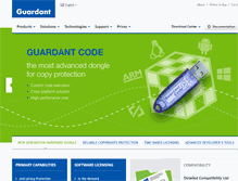Tablet Screenshot of guardant.com